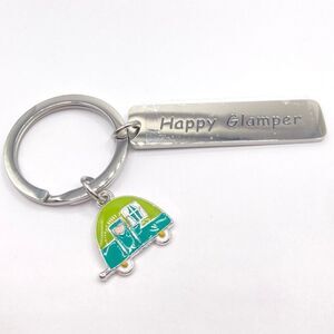 Happy Glamper Keychain